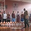 Samuel L. Jackson, Rob Brown, Antwon Tanner, Channing Tatum, Sidney Faison, Nana Gbewonyo, and Texas Battle in Coach Carter (2005)