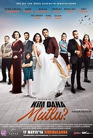 Ümit Erdim, Ecem Özkaya, Bengi Idil Uras, Serenay Aktas, Emre Kivilcim, and Hasan Denizyaran in Kim Daha Mutlu? (2019)