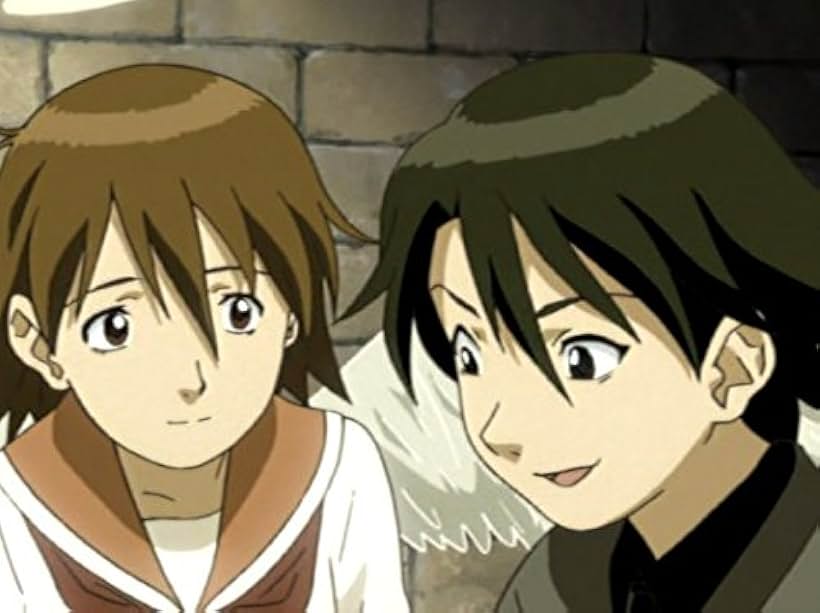 Eri Miyajima and Ryô Hirohashi in Haibane Renmei (2002)