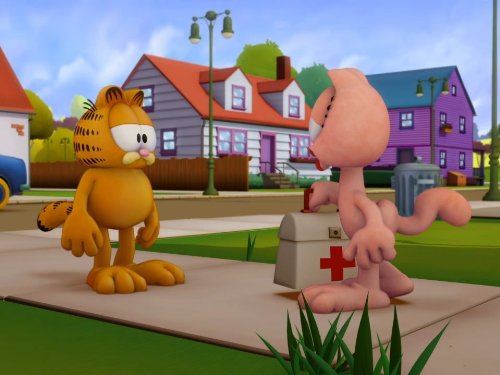 Audrey Wasilewski and Frank Welker in The Garfield Show (2008)