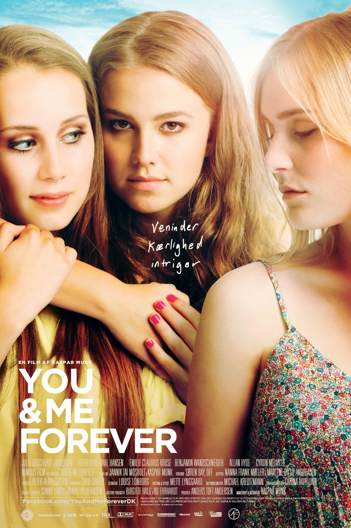 Frederikke Dahl Hansen, Julie Brochorst Andersen, and Emilie Kruse in You & Me Forever (2012)