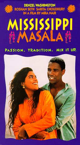 Denzel Washington and Sarita Choudhury in Mississippi Masala (1991)