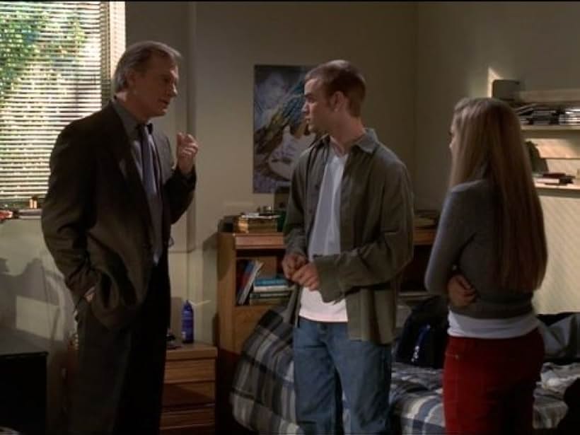 Stephen Collins, David Gallagher, and Lauren Storm in 7th Heaven (1996)