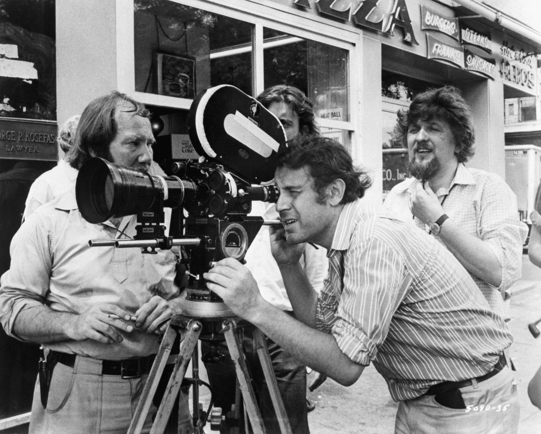 Milos Forman and Miroslav Ondrícek at an event for Taking Off (1971)