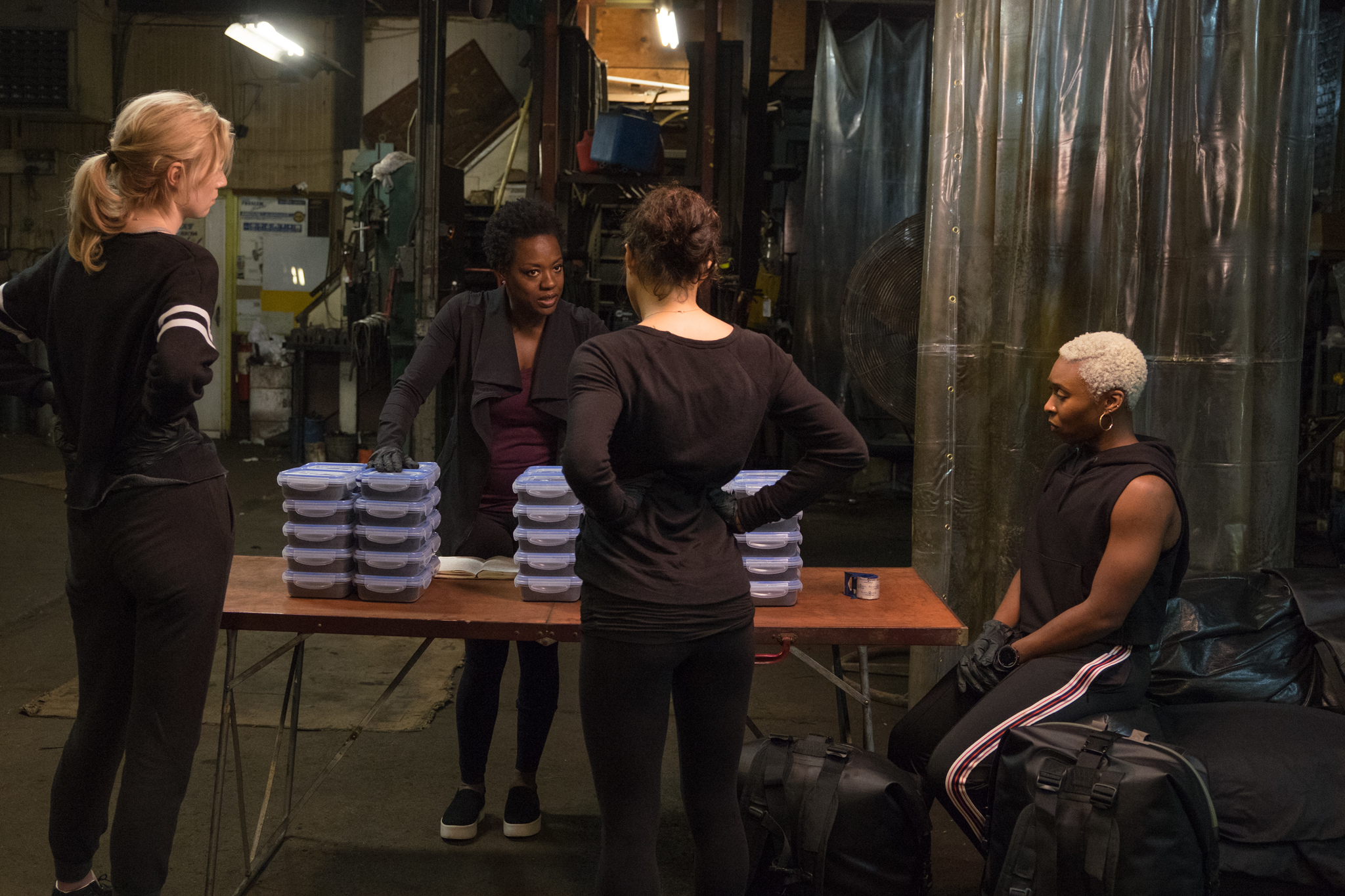 Viola Davis, Michelle Rodriguez, Elizabeth Debicki, and Cynthia Erivo in Widows (2018)