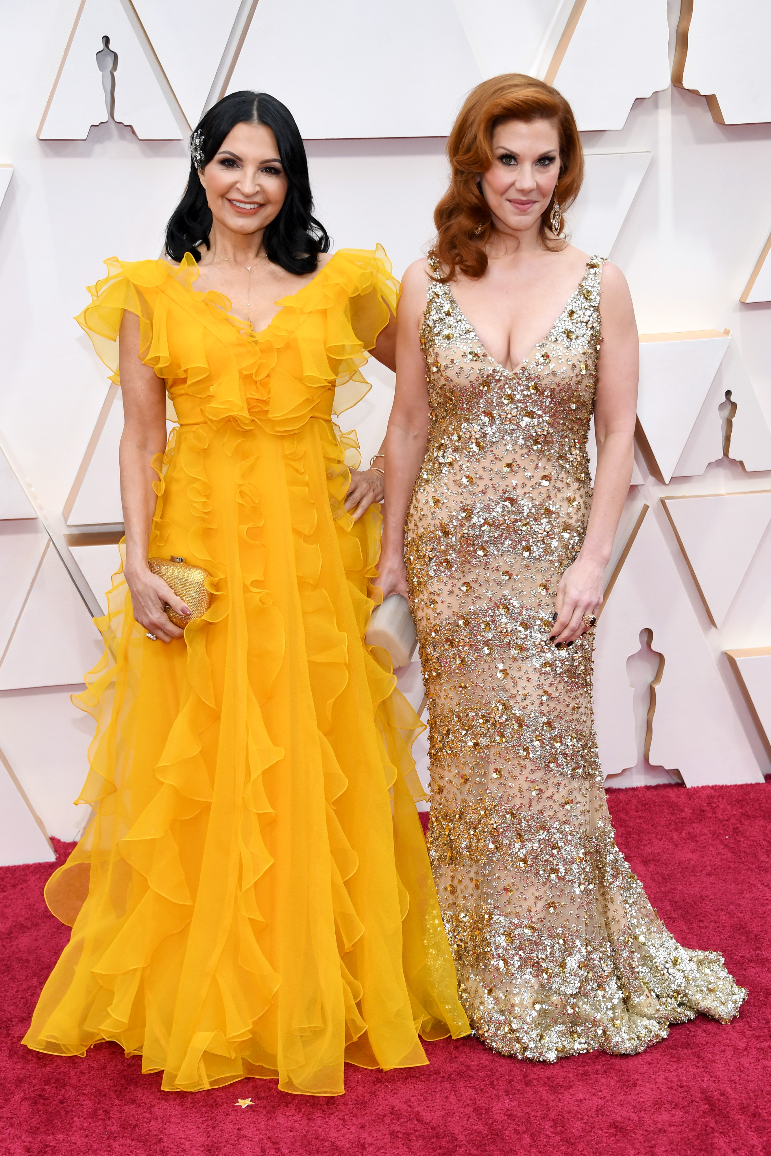 Kathrine Narducci and Stephanie Kurtzuba at an event for The Oscars (2020)