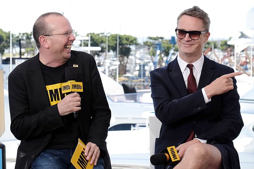 Nicolas Winding Refn and Col Needham at an event for IMDb at San Diego Comic-Con (2016)