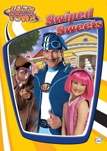 Stefán Karl Stefánsson, Magnús Scheving, and Julianna Rose Mauriello in LazyTown (2002)