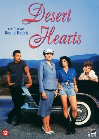 Helen Shaver, Patricia Charbonneau, Dean Butler, and Gwen Welles in Desert Hearts (1985)