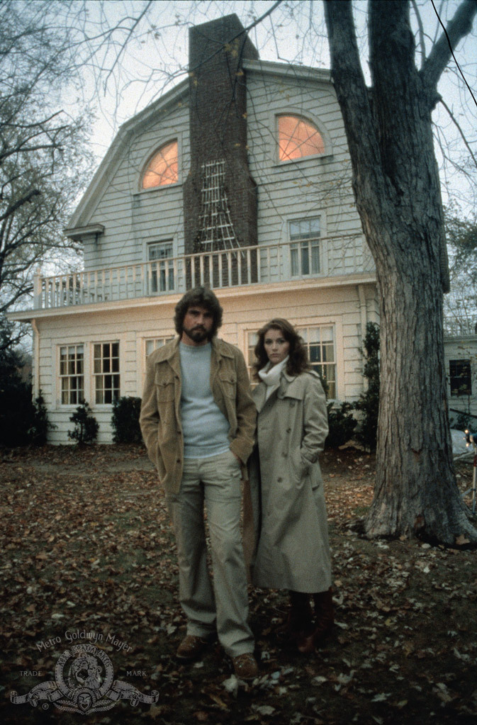 James Brolin and Margot Kidder in The Amityville Horror (1979)