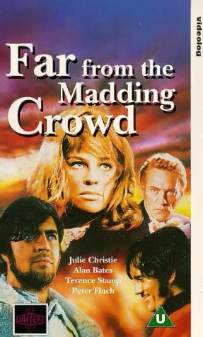 Terence Stamp, Alan Bates, Julie Christie, and Peter Finch in Far from the Madding Crowd (1967)