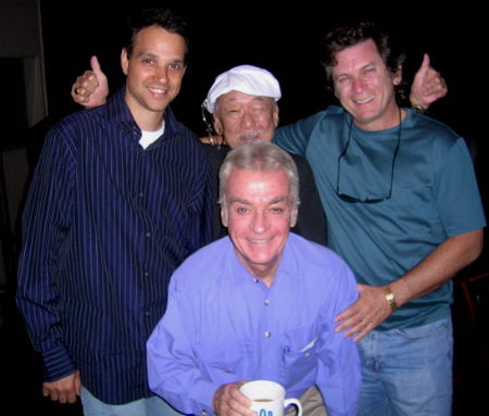 RALP MACCHIO, PAT MORITA, JOHN AVILDSEN, ROBERT KAMEN - THE KARATE KIDS 25 YEARS LATER