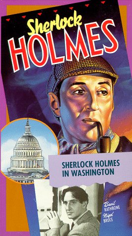 Basil Rathbone in Sherlock Holmes in Washington (1943)