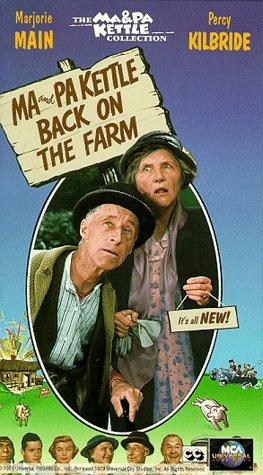 Percy Kilbride, Richard Long, and Marjorie Main in Ma and Pa Kettle Back on the Farm (1951)