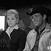 Diane Jergens and Dale Robertson in Tales of Wells Fargo (1957)