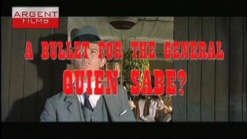 A Spaghetti Western on a par with best of Sergio Leone's work, A BULLET FOR THE GENERAL (aka Quien Sabe?) is a radical and politically committed film directed by Damiano Damiani (A Genius, Two Partners And A Dupe; Amityville II: The Possession) from a brilliantly powerful screenplay by Oscar nominee Franco Solinas (co-writer of the award-winning The Battle Of Algiers).

Less a western and more an allegory on South American politics, A BULLET FOR THE GENERAL initiated a whole sub-genre of pro-revolutionary westerns, including Sergio Leone's own "A Fistful Of Dynamite". Scriptwriter Solinas, himself, describes the film as a more accessible version of his screenplay for "The Battle Of Algiers". Violent, stylish and with a refreshingly leftist point of view, the film wears its "Yankee go home!" message proudly on its sleeve.

Now fully restored from the original Italian negative materials this forthcoming DVD release from Argent Films is the longest and most complete version of A BULLET FOR THE GENERAL available.