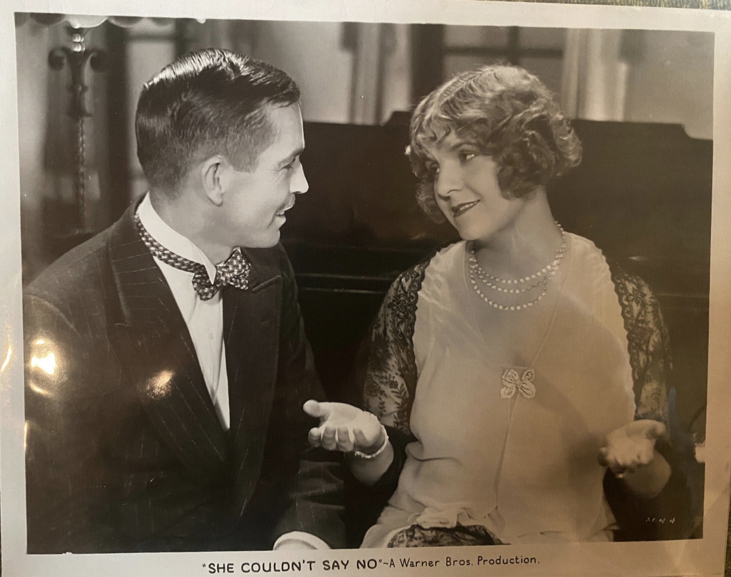 Johnny Arthur and Winnie Lightner in She Couldn't Say No (1930)