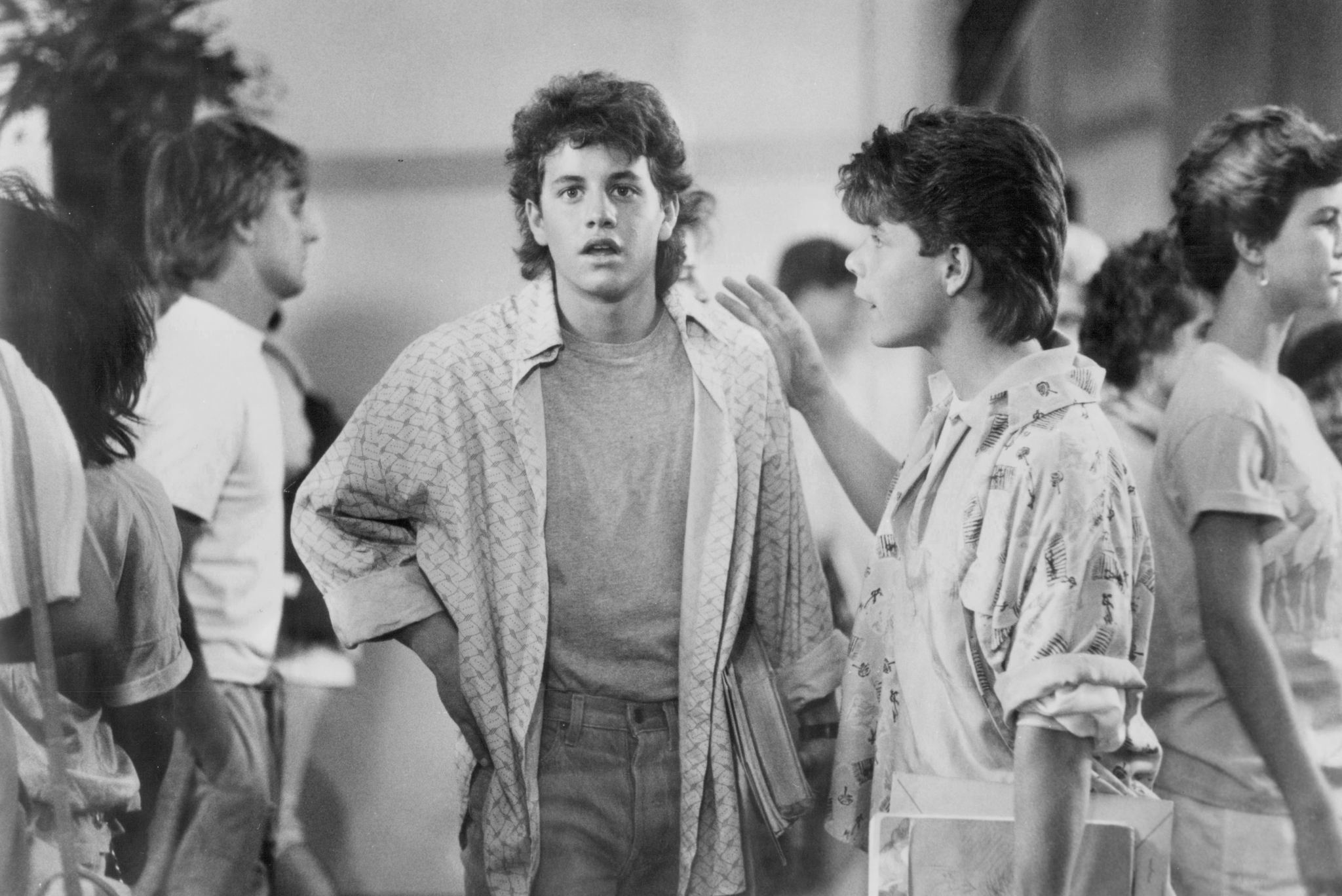 Sean Astin and Kirk Cameron in Like Father Like Son (1987)