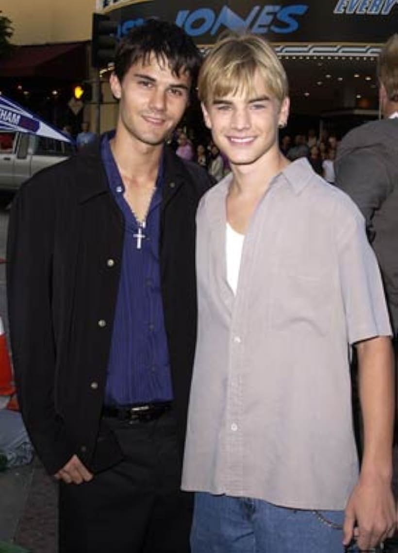 David Gallagher and Adam LaVorgna at an event for Summer Catch (2001)