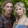 Tamsin Egerton and Jamie Campbell Bower in Camelot (2011)