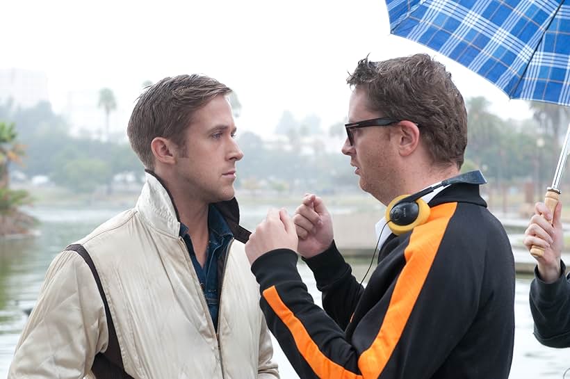 Ryan Gosling and Nicolas Winding Refn in Drive (2011)