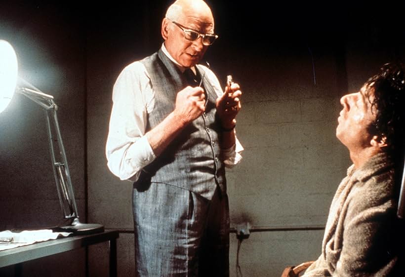 Laurence Olivier and Dustin Hoffman in Marathon Man (1976)