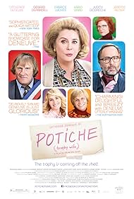 Catherine Deneuve, Gérard Depardieu, Judith Godrèche, Fabrice Luchini, Jérémie Renier, and Karin Viard in Potiche (2010)