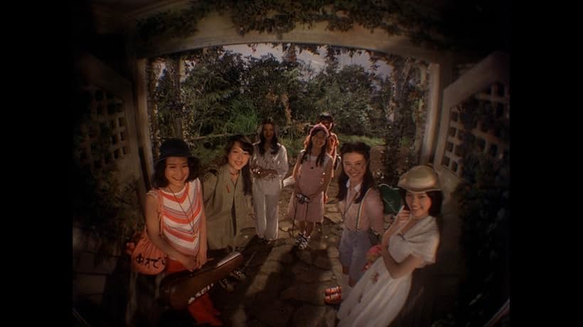 Kimiko Ikegami, Miki Jinbo, Ai Matsubara, Masayo Miyako, Kumiko Ôba, Mieko Satô, and Eriko Tanaka in House (1977)