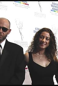 "Fiasco" creative team at 2010 ATAS Foundation awards in Hollywood: (from left) producer B.R. Tatalovic, writer-director-star Nadia Hamzeh, and cinematographer George Dickson.