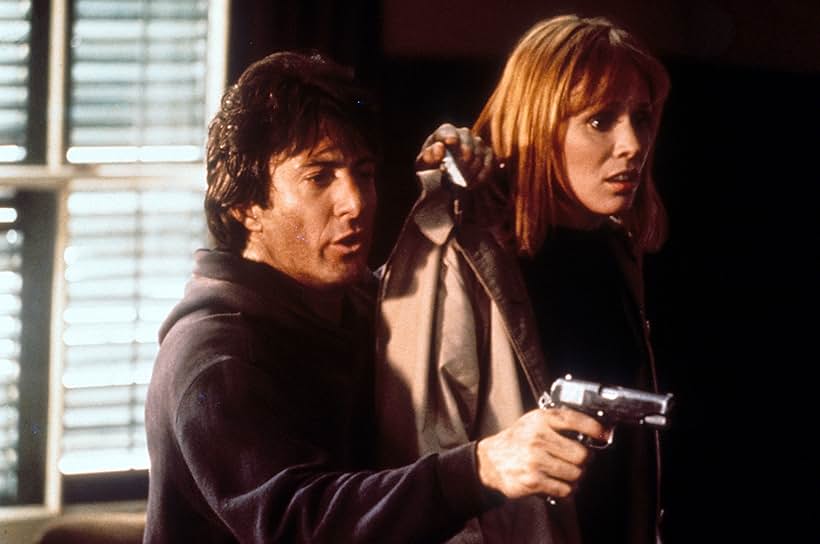 Dustin Hoffman and Marthe Keller in Marathon Man (1976)