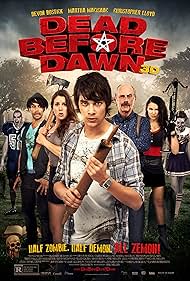 Christopher Lloyd, Martha MacIsaac, April Mullen, Devon Bostick, MJ Shaw, Dru Viergever, and Tim Doiron in Dead Before Dawn 3D (2012)