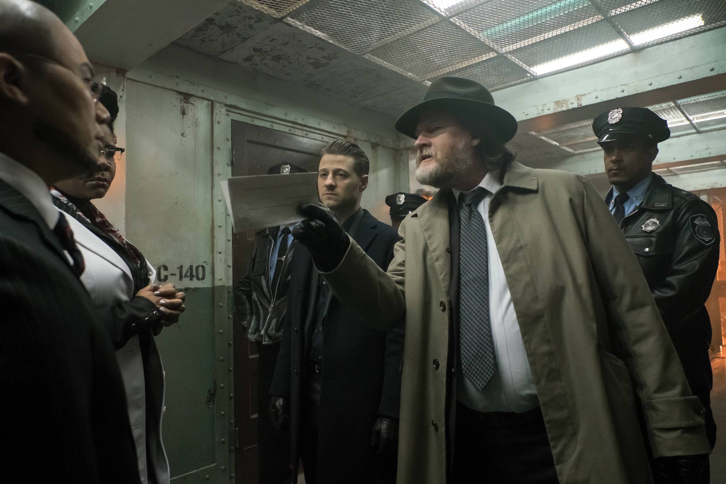 BD Wong, Donal Logue, Tonya Pinkins, and Ben McKenzie in Gotham (2014)