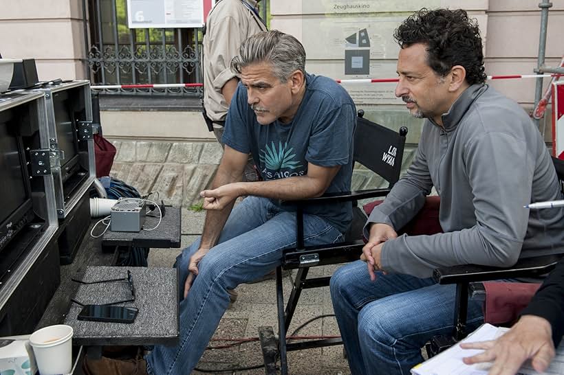 George Clooney and Grant Heslov in The Monuments Men (2014)