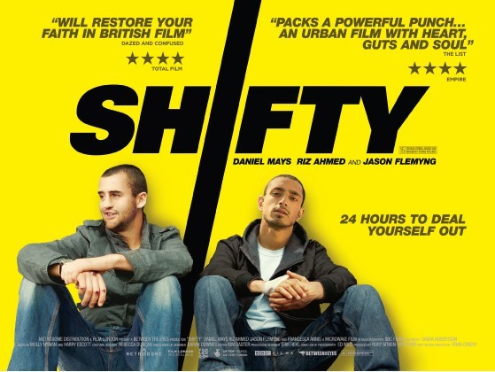 Daniel Mays and Riz Ahmed in Shifty (2008)