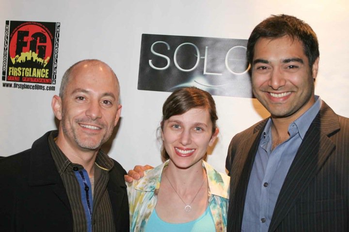 SOLO: The Series - Premiere, 

Amol Shah, Jay Caputo, and Melissa Dalton