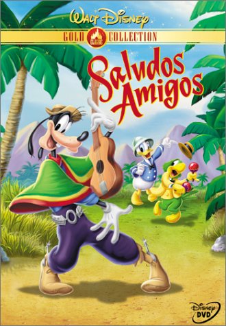 Pinto Colvig, Clarence Nash, and José Oliveira in Saludos Amigos (1942)