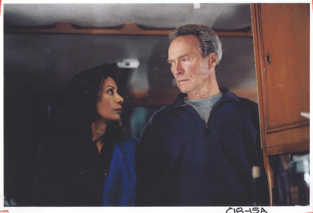 Clint Eastwood and Wanda De Jesus in Blood Work (2002)