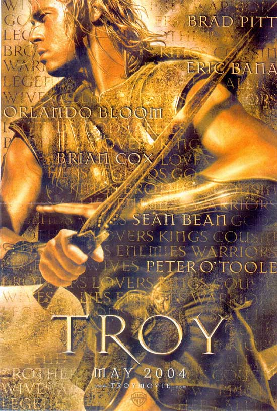 Brad Pitt in Troy (2004)