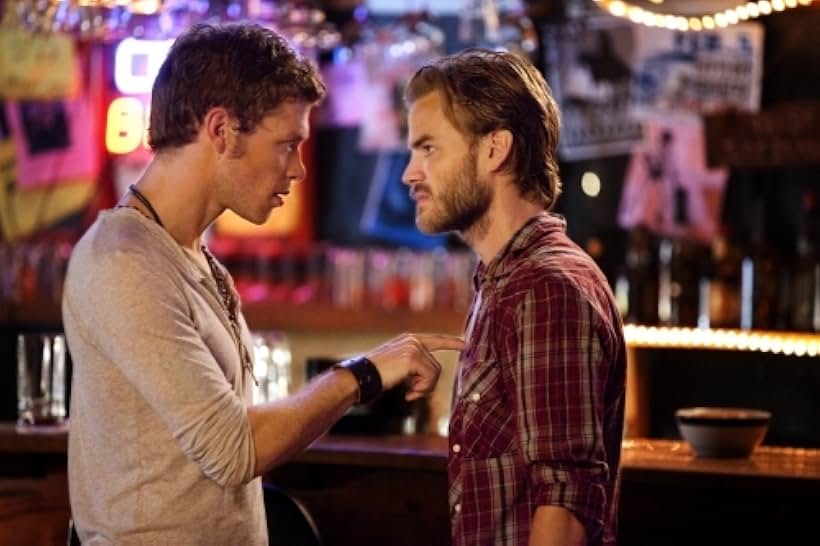 David Gallagher and Joseph Morgan in The Vampire Diaries (2009)