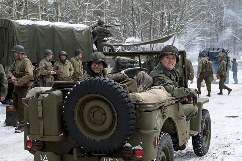 Bill Murray and Bob Balaban in The Monuments Men (2014)