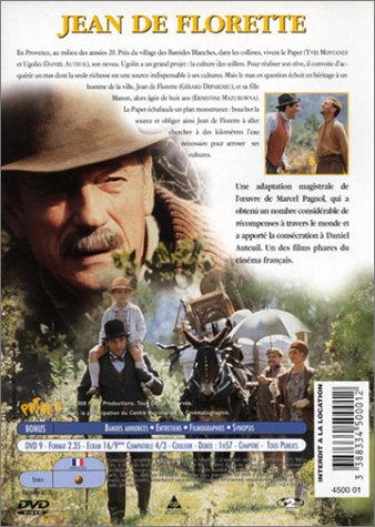 Gérard Depardieu, Daniel Auteuil, Elisabeth Depardieu, Ernestine Mazurowna, and Yves Montand in Jean de Florette (1986)