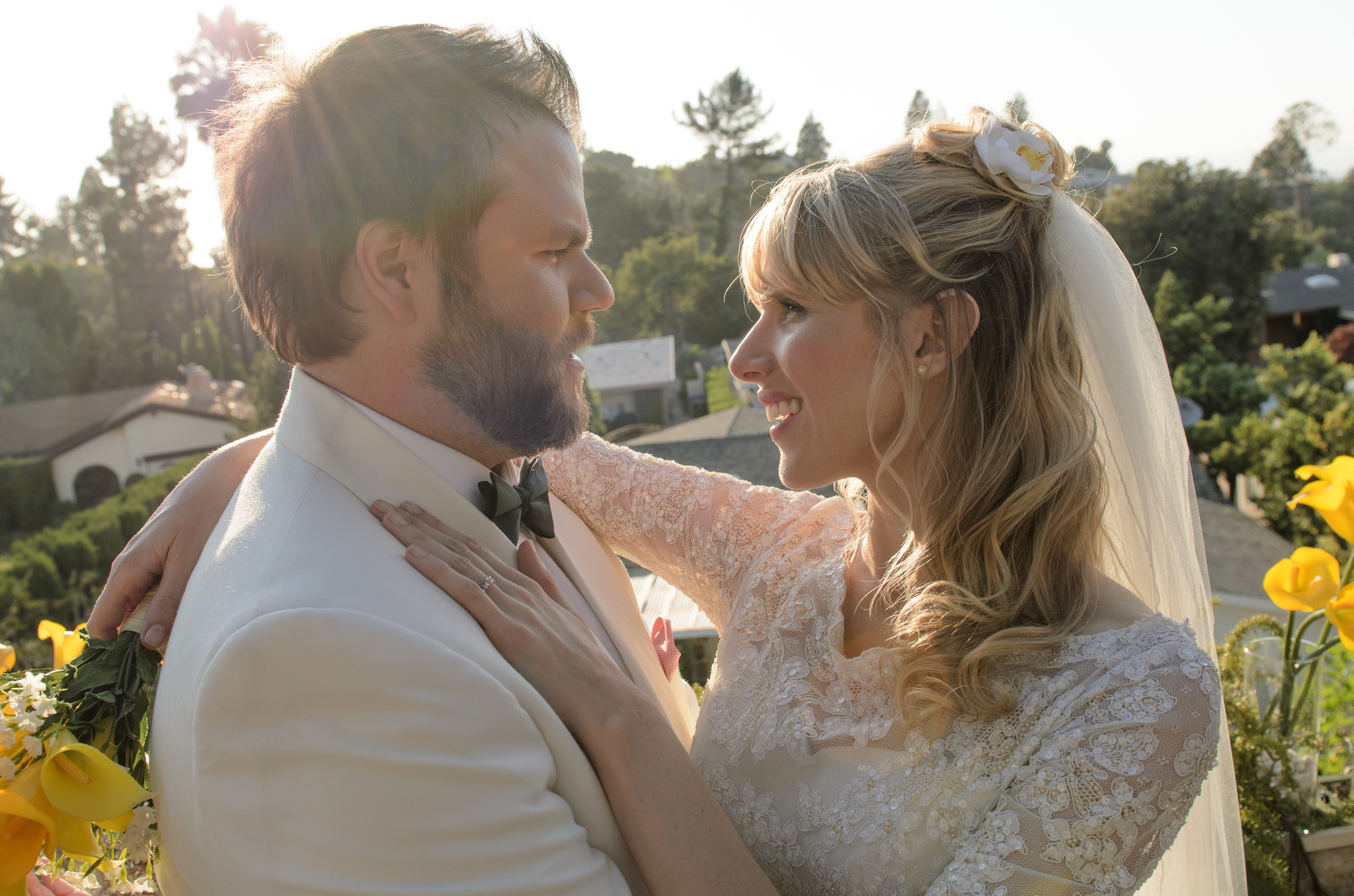 Tyler Labine and Lucy Punch in Someone Marry Barry (2014)