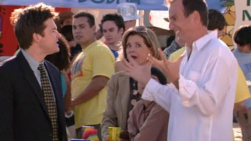 Jason Bateman, Will Arnett, and Jessica Walter in Arrested Development (2003)