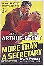 Jean Arthur and George Brent in More Than a Secretary (1936)