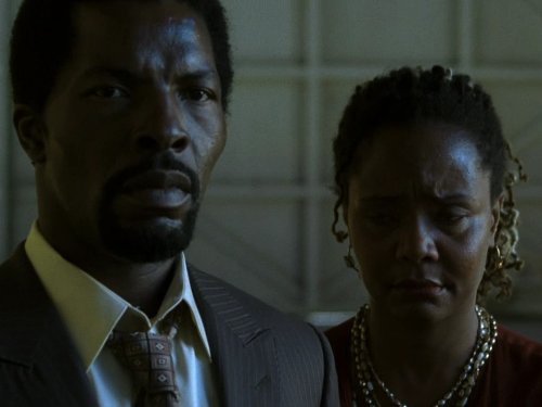 Isaach De Bankolé and Tonya Pinkins in 24 (2001)