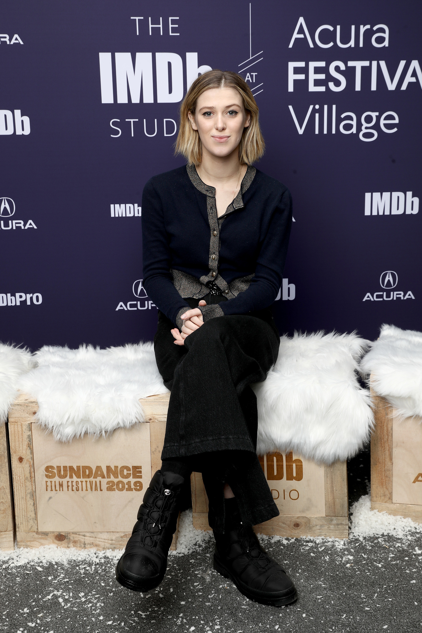 Honor Swinton Byrne at an event for The IMDb Studio at Sundance (2015)