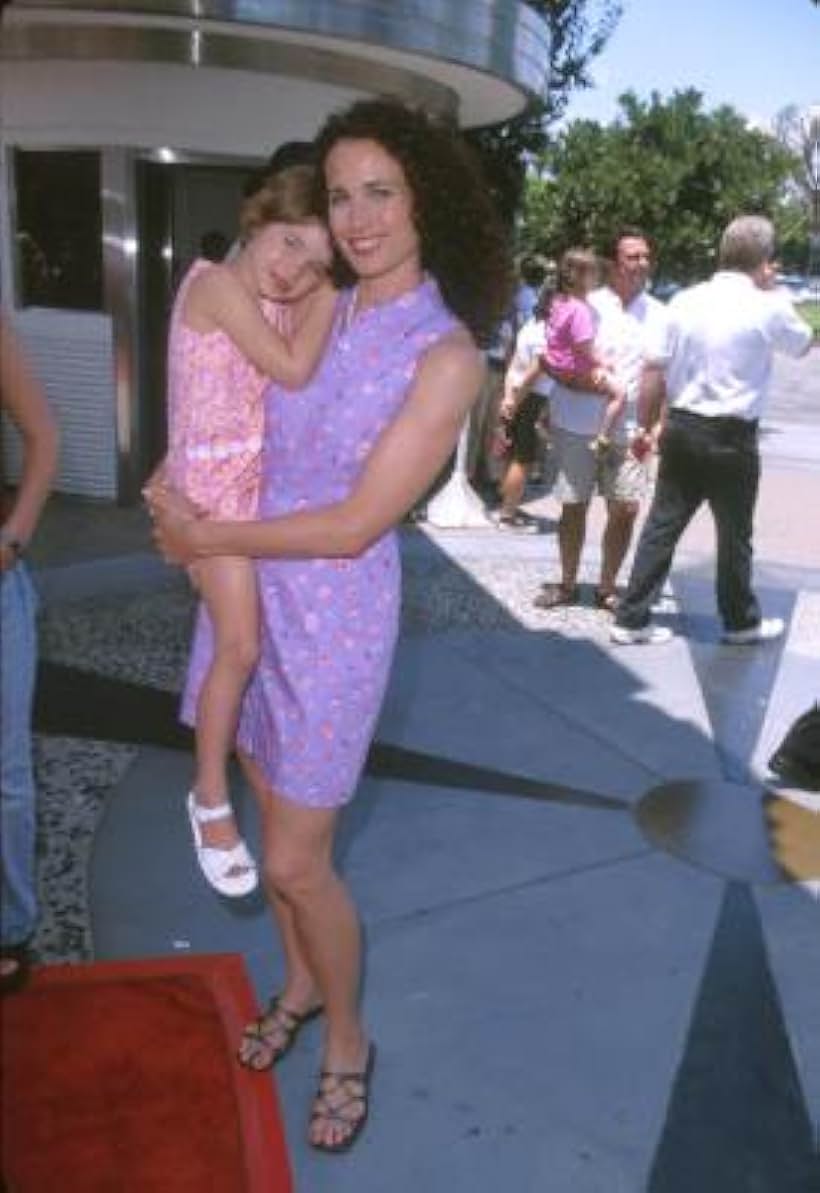 Andie MacDowell at an event for Muppets from Space (1999)