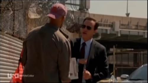 Bank heist artist, Shane Jacoby (Maceo) is about to get a visit from the White Collar Division (Tim Dekay).