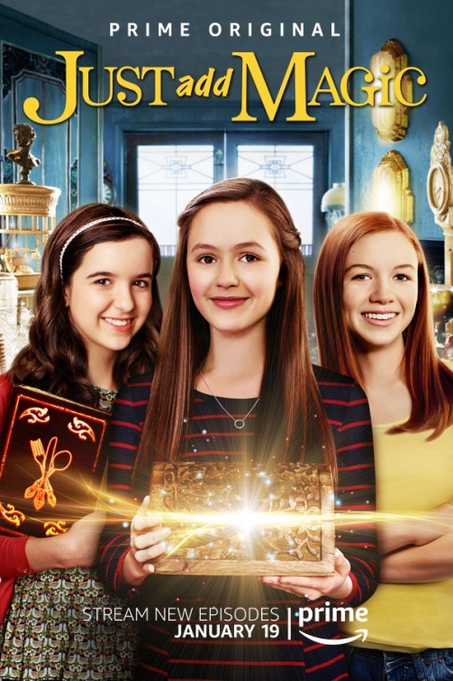 Aubrey K. Miller, Olivia Sanabia, and Abby Donnelly in Just Add Magic (2015)