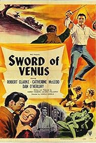 Robert Clarke, Catherine McLeod, Dan O'Herlihy, and Marjorie Stapp in Sword of Venus (1953)